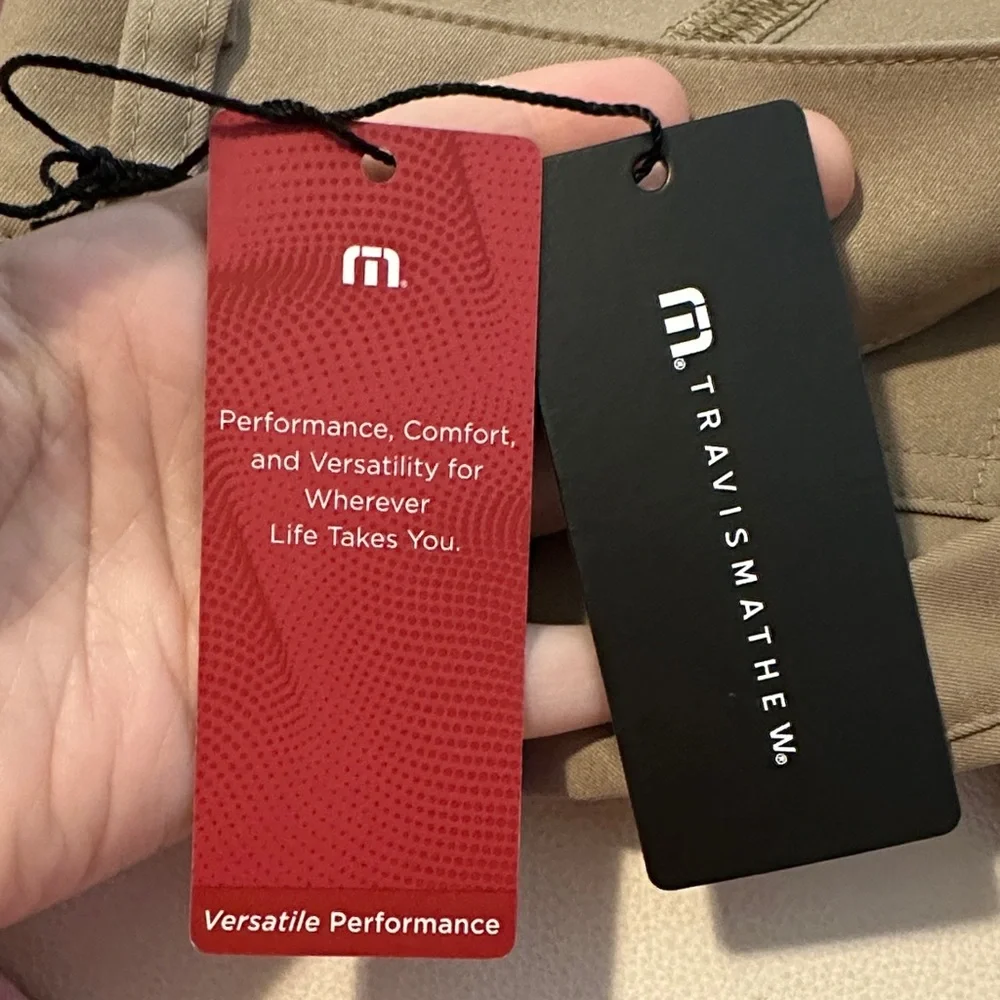 Travis Mathew 30 Open to Close Standard Fit‎ Performance Khaki Pants - Picture 12 of 12